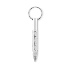 Key ring with twist action pen — TWEN