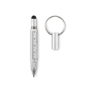 Key ring with twist action pen — TWEN