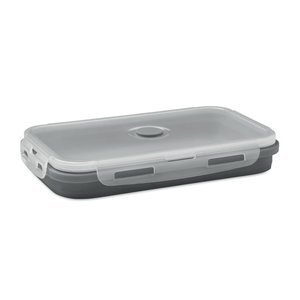 Collapsible silicone lunch box — KOLAPSO