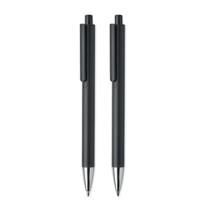 Recycled aluminium pen set — ORWELL - Back View