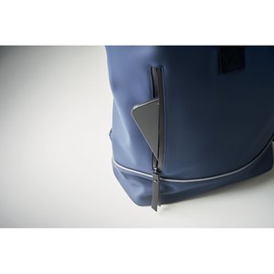 Laptop 15" roll top PU backpack — LAPTOSA