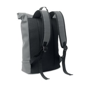 Laptop 15" roll top PU backpack — LAPTOSA