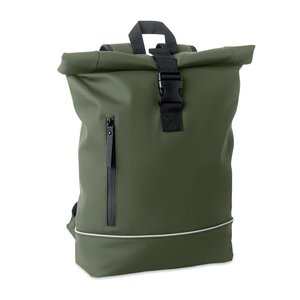 Laptop 15" roll top PU backpack — LAPTOSA