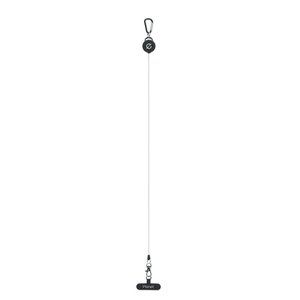 Retractable phone holder