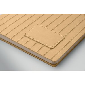 A5 notebook in smokey PU — TINTRAY