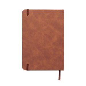 A5 smokey PU notebook — TINT - Back View