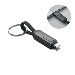 60W charging cable keyring