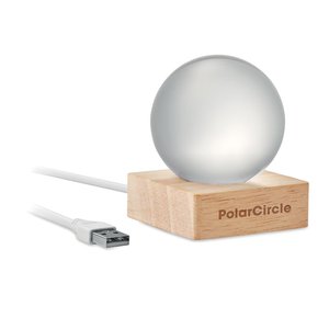 LED glass ball