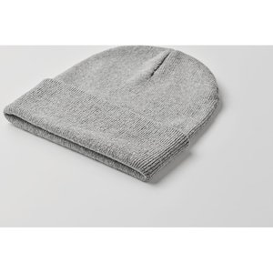 Knitted beanie with cuff — BEANIX