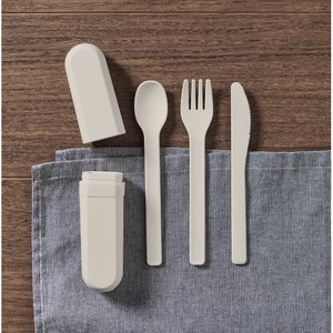 Cutlery set and case in PLA — BITEFUL