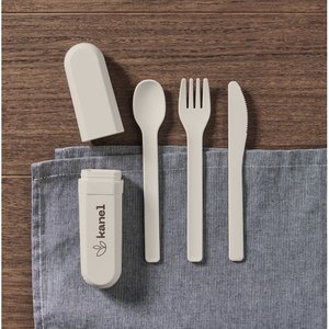 Cutlery set and case in PLA — BITEFUL