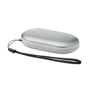 Aluminium electric hand warmer
