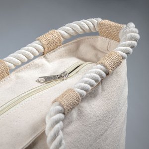 Canvas beach bag