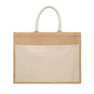 Jute shopping bag