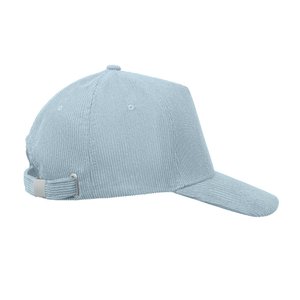 Corduroy 5 panel baseball cap