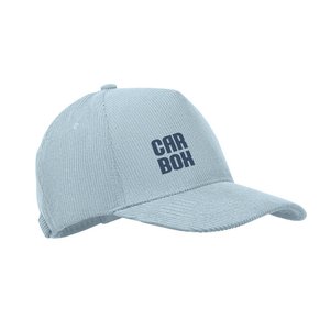 Corduroy 5 panel baseball cap