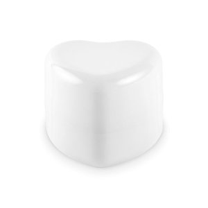 Heart shape vegan lip balm