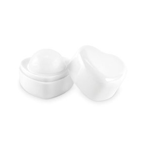 Heart shape vegan lip balm