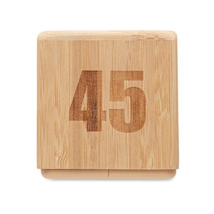 Bamboo twist snooze timer