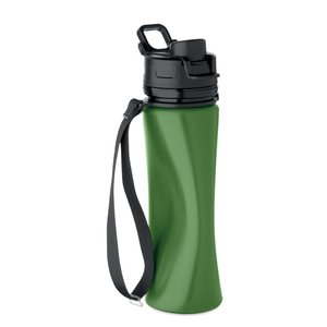 Foldable silicone sports bottle