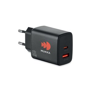 EU 2-pole wall adapter/charger — EXTEN