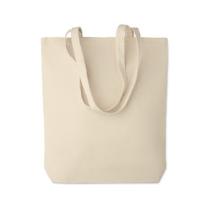 Canvas shopping bag 270 gr/m² — RASSA - Back View