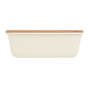 Lunch box with bamboo lid — THURSDAY - Back View