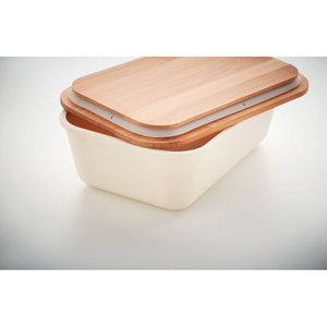 Lunch box with bamboo lid — THURSDAY