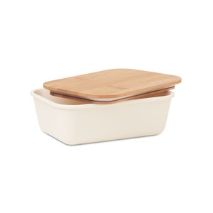 Lunch box with bamboo lid — THURSDAY
