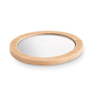 Bamboo make-up mirror — MALAY