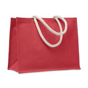 Jute bag with cotton handle — AURA