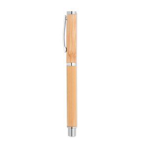 Bamboo gel pen