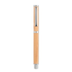 Bamboo gel pen