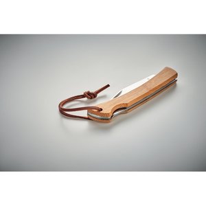 Foldable knife in bamboo — MANSAN