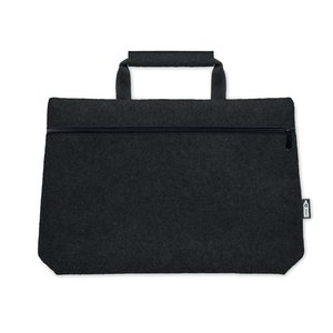 RPET felt zippered laptop bag — TAPLA