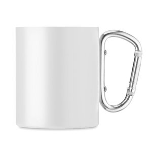Double wall metal mug 300 ml — TRUMBA - Back View