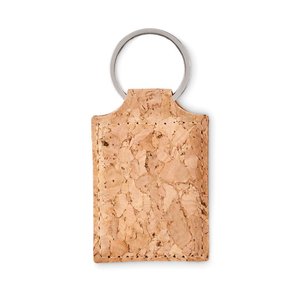Rectangular cork key ring — CONCON