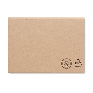 Recycled memo pad set — MEUI - Back View