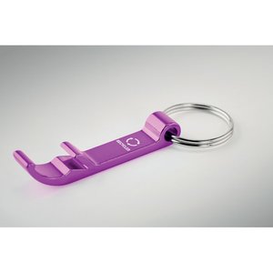 Recycled aluminium key ring — OVIKEY