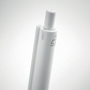 Recycled ABS push button pen — SIDE