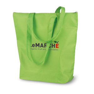 Foldable cooler shopping bag — PLICOOL