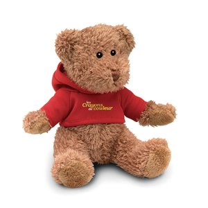 Teddy bear plus with hoodie — JOHNNY
