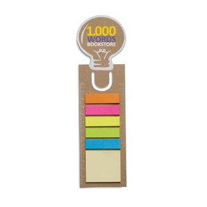 Bookmark with sticky memo pad — IDEA