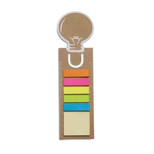 Bookmark with sticky memo pad — IDEA