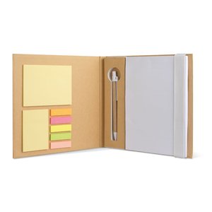 Notebook with memo set and pen — QUINCY