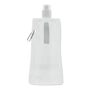 Foldable water bottle — GATES - Back View
