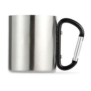Metal mug & carabiner handle — TRUMBO - Back View