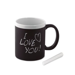 Chalk mug 300 ml — CHALCKY - Back View
