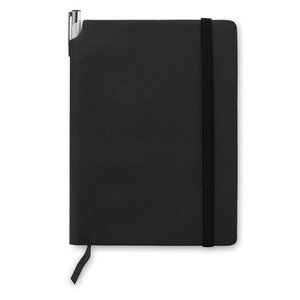 A5 notebook 80 lined sheets — SOFTNOTE - Back View