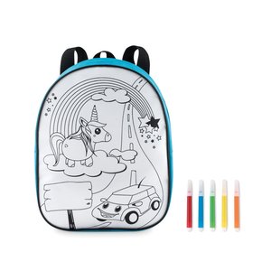 Backpack with 5 markers — BACKSKETCHY
